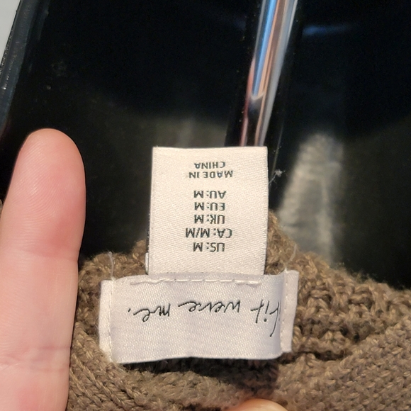 If It We're Me Women's Green Cardigan Size Medium - Picture 4 of 4